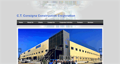 Desktop Screenshot of consignaconstruction.com