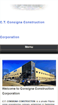 Mobile Screenshot of consignaconstruction.com